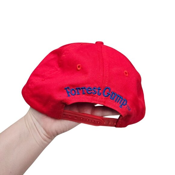 Bubba Gump Shrimp Co. Forrest Gump Red Snapback Hat Novelty - Picture 2 of 10